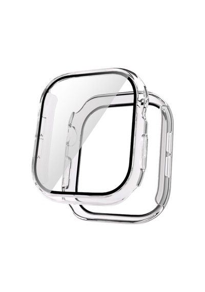 Apple Uyumlu  Watch  Series 10 42mm Elektroplatin Saat Gövde Kasa Ve Ekran Koruyucu