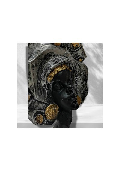 Dekoratif Afrikalı Kadın Heyke Biblo Büst Biblo,dekor,dekoratif,obje,ev Dekor,heykel 38373040