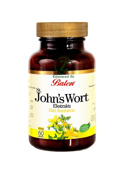 Balen Sarı Kantaron Ekstraktı Kapsülü 60 x 375 Mg St. John's Wort