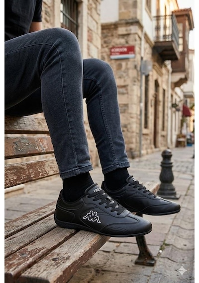 Kappa Kp-2081 Romana Rahat Erkek Spor Sneaker Ayakkabı Siyah