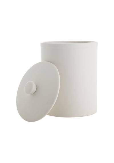 Mudo Home Mat Beyaz Çöp Kovası 3 Lt