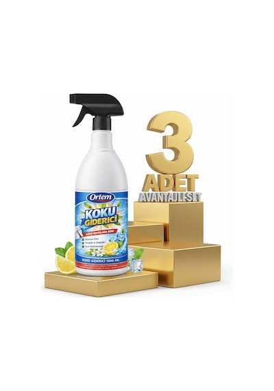 Ortem Koku Giderici 3x1000 Ml