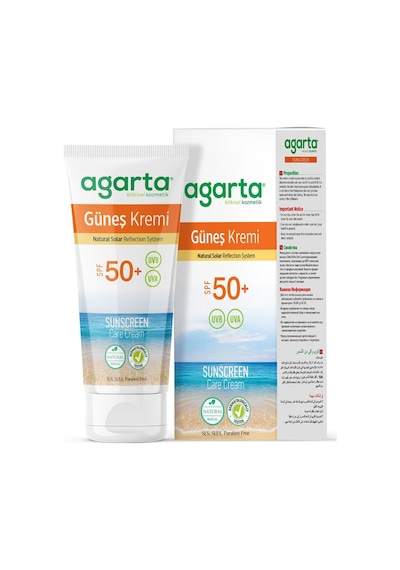 Agarta Doğal Güneş Kremi SPF50+ 100 ML
