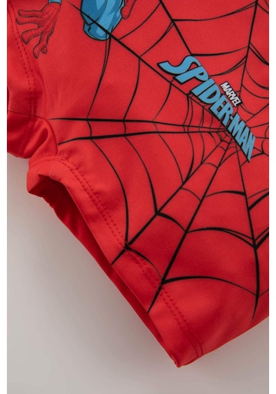 Defacto Erkek Bebek Marvel Spiderman Deniz Şortu Z6770A223HSRD93 Kırmızı