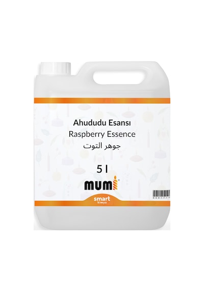 Ahududu Mum Esansı 5 Litre Şeffaf