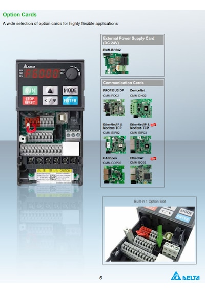Delta Vfd13ams43afsaa ,ms300-5.5kw/380v Ac Motor Sürücü