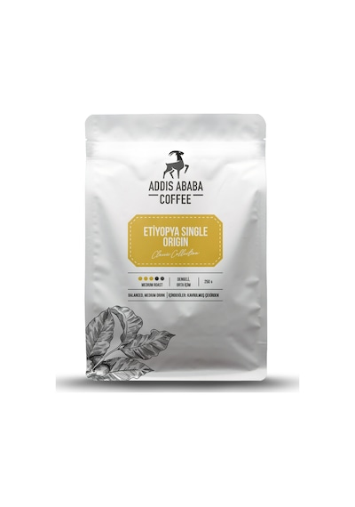 Addis Ababa Coffee Etiyopya Single Origin Kahve 250 G