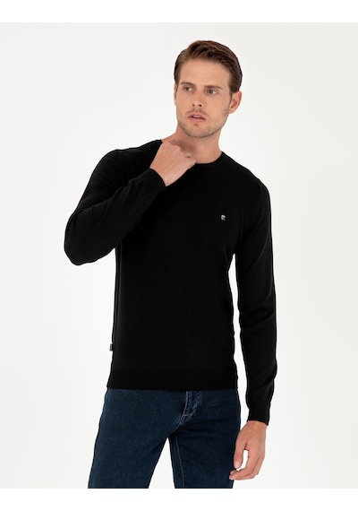 Pierre Cardin Erkek Siyah Kazak /triko 50296621-vr046 Siyah