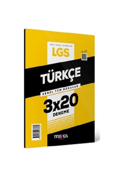 8. Sınıf LGS Türkçe 3 x 20 Deneme- Marka Yayınları