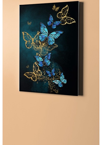 Webstyle Sayılarla Boyama Seti Kasnaklı Kelebekler 50 X 65 Cm