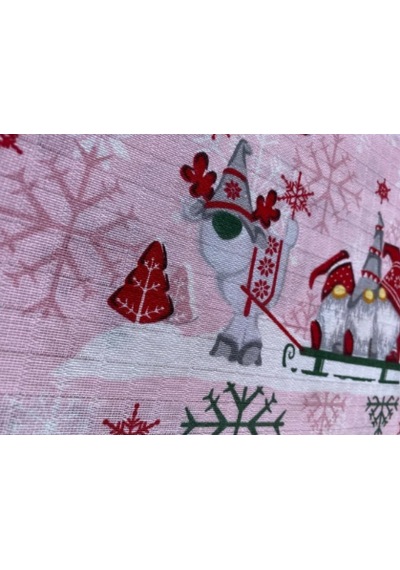 Müslin Örtü 100x120 3 Adet Ağız Bezi Hediyeli Pembe - Kırmızı Pembe