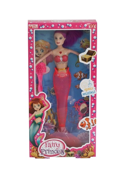267 Müzikli Ve Işıklı Deniz Kızı -efetoys - Izbp-889687 1 Adet