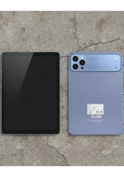 10.1 İnç Tablet 6800 Mah Batarya Çift Hoparlörlü Beyaz