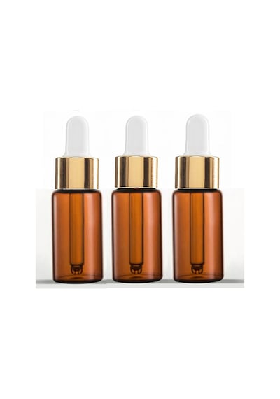 30 Cc Cam Damlalıklı Amber Şişe 30 Cc 30ml X 20 Adet / Ecza Şişesi / Dropper Şişe Kahverengi