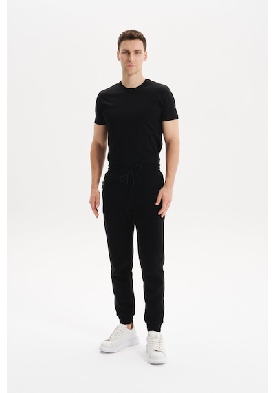 AR-MA Arma Erkek Regular Fit Gizli Fermuarlı Cepli Dar Paça Lastikli Eşofman Altı Pamuk Polyester, 3 İplik Şardonlu K30174681702 Siyah AR-MA Arma Erkek Regular Fit Gizli Fermuarlı Cepli Dar Paça Lastikli Eşofman Altı Pamuk Polyester, 3 İplik Şardonlu K30174681702 Siyah