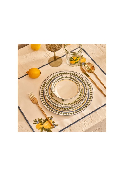 Bella Maison Lemoncello Pamuklu Amerikan Servis Sarı 35x45 Cm Sarı