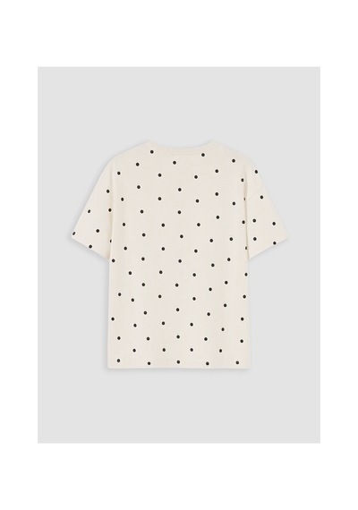 Lcw Dream Ekru Puantiyeli Kadın Pijama Takımı