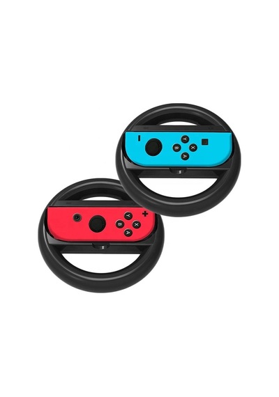 Switch Joy-con Racing Grip Direksiyon Ns Oyun Kontrol Joycon Aksesuarı Siyah 2 Adet