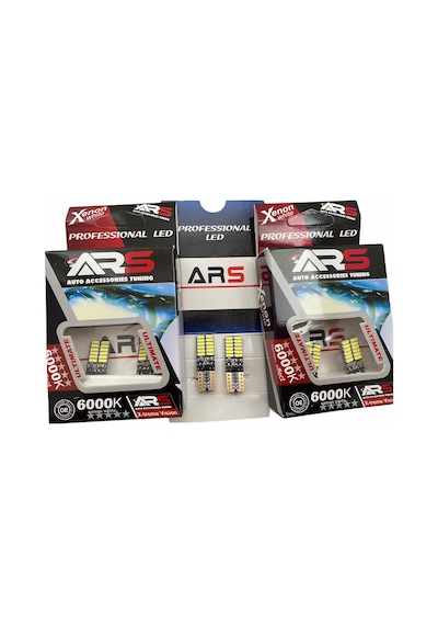 T10 Led Dipsiz W5W Canbus 24 Ledli Beyaz Park-Plaka Ampul 2 Adet