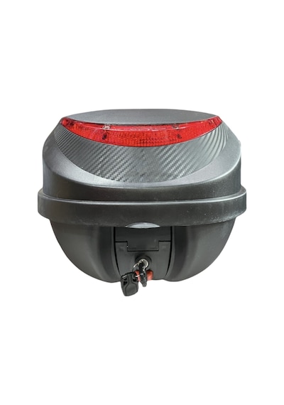 G32 Carbon Motorsiklet Arka Çanta 32 Lt Topcase Siyah - Gri