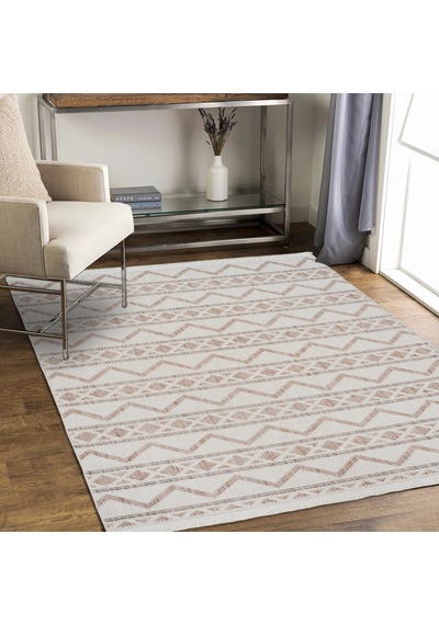Dolce Vita Halı Bohem 384 Mocha Modern Halı Krem