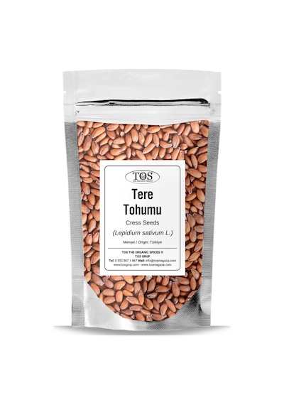 Tos The Organic Spices Tere Tohumu 250 G Lepidium Sativum L