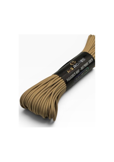 Mg Ropes Bileklik Ve Outdoor Polyester Paracord İp 4 Mm 660 Lb 30 Metre Çöl 10 Çekirdek