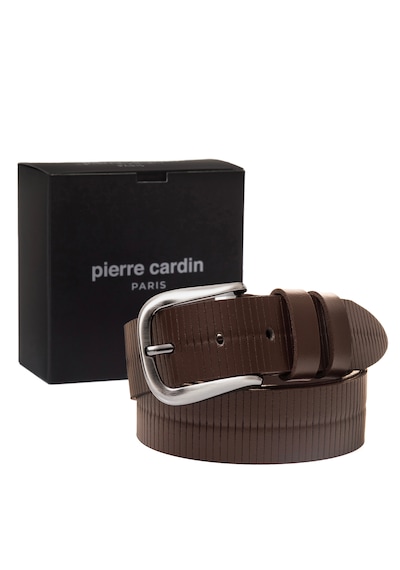Pierre Cardin Deri Erkek Kemeri En 4 Cm Pc4160 Kahverengi