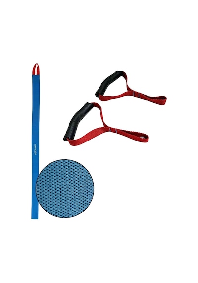 Barfiks Lastiği Orta Sert Mavi Direnç Bandı Pull Up Assistance Band Barfiks Çekme Destek Lastiği, Crossfit & Fitness Egzersiz Bandı