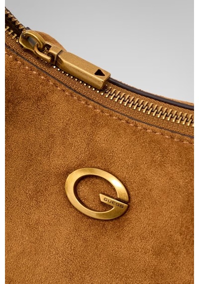 Guess Allegra Süet Kadın Omuz Çantası Hwsg2237180 Taba
