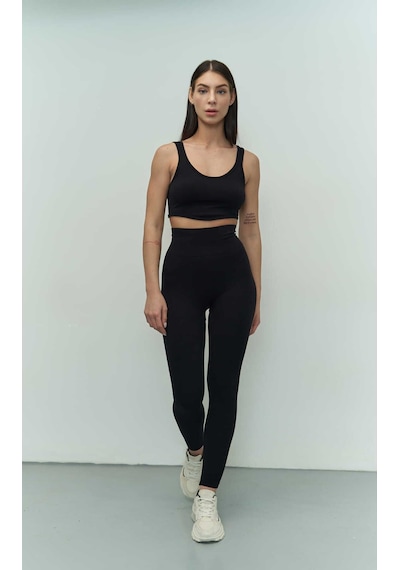 Mai Collection Mai Studios Co. Niko Fitilli Siyah Crop