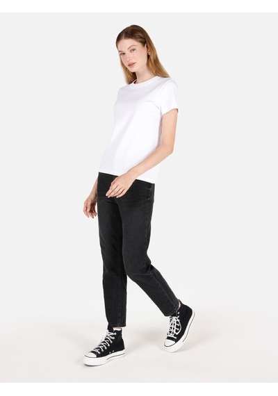 Colins 896 Maria Mom Fit Yüksek Bel Daralan Paça Jean Kadın Pantolon Cl1070697 Denim