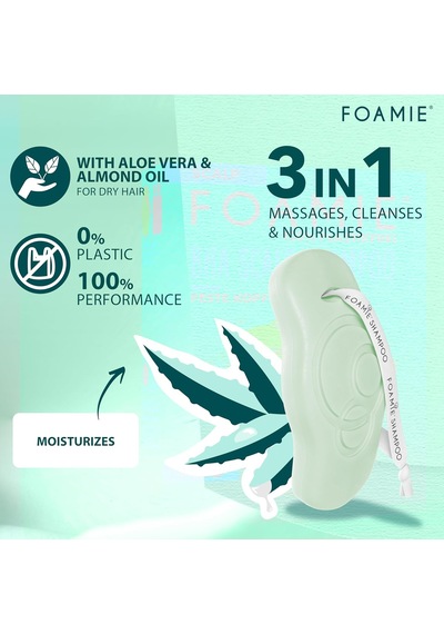 Aloe You Very Much Katı Şampuan Kuru Saçlar İçin Nemlendirici Bakım