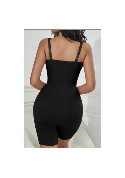 Fit Women 2 Beden Bel Ve Basen Tam Boy Tüm Vücut Korsesi Seamless 9050 Siyah