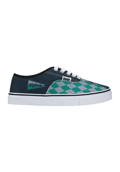 Kadın Vegan Çok Renkli Sneakers - Warner Bros Harry Potter House Of Slytherin Tasarım
