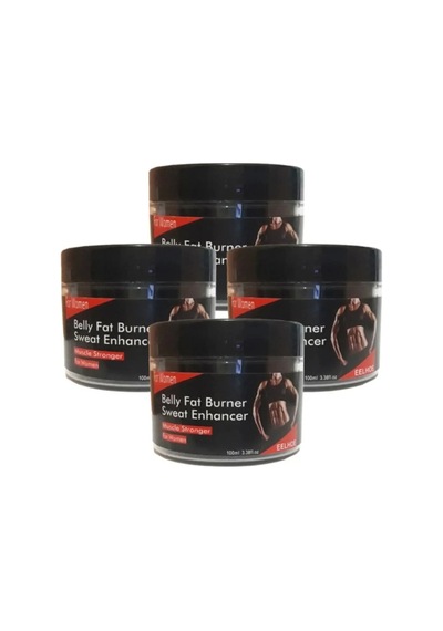 Eelhoe Belly Fatburner Sweat Enhancer Krem 100 Ml X 4 Adet Diğer