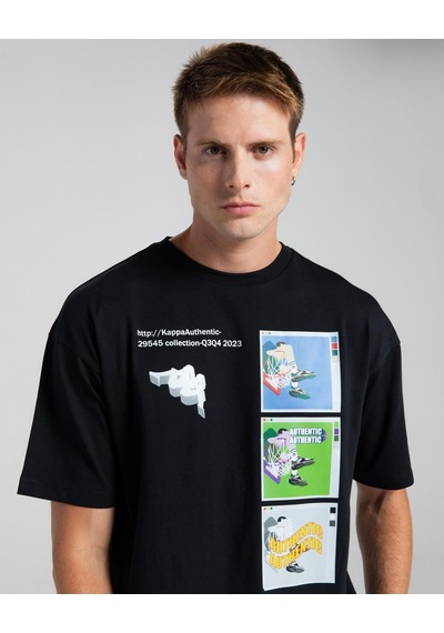 Kappa 311s1tw005 Authentic Graphik Gerry Erkek T-shirt 001