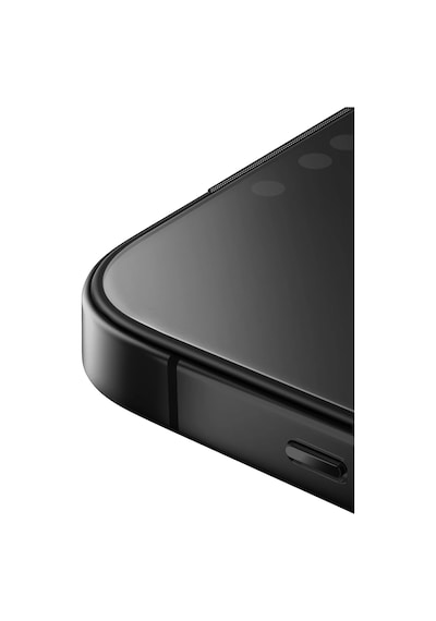 Apple iPhone Uyumlu 15 Pro Ekran Koruyucu Kırılmaz Temperli Cam 9h Hd Clear Oleofobik Çıtalı Koruyucu - Mh-1370elexı15pcekky01