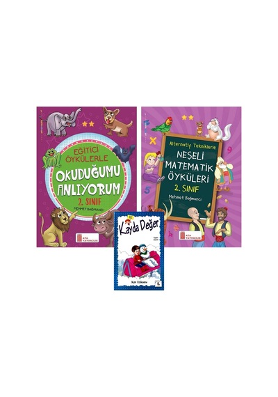 Ata 2.Sınıf Okuduğumu Anlıyorum + Neşeli Matematik Öyküleri