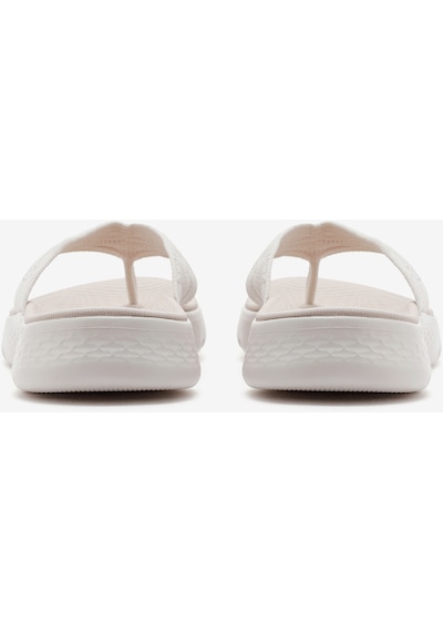 Skechers Go Walk Flex Sandal - Splendor Kadın Bej Parmak Arası Terlik 141404 Nat Bej