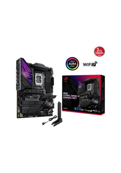 Asus Rog Strıx Z890-e Gamıng Wıfı7 Ddr5 Hdmı-dp Typec Pcıe 5.0 1851p Atx