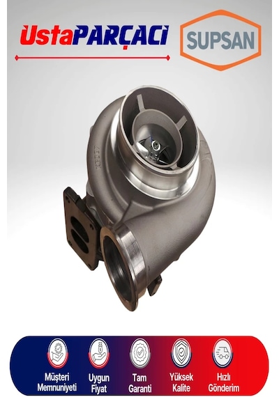 Ustaparçacı Mercedes Actros / Axor 12.0l 1998-2010 Turbo 0090966599-0080965099