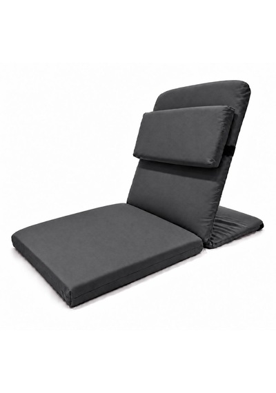 Meditasyon Sandalyesi İlave Yastıklı Backjack Xl Yoga, Nefes, Meditasyon Sandalyesi Duck Kumaş Antrasit
