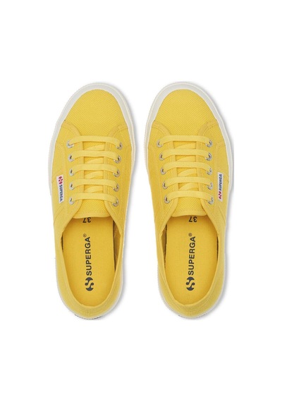 Superga 2750-cotu Classic Unisex Sarı Bileksiz Sneaker Sarı-230 Sarı-230
