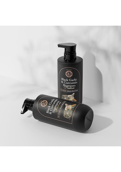 Ki Gold Siyah Sarımsaklı Zerdeçallı Şampuan 500 Ml Normal