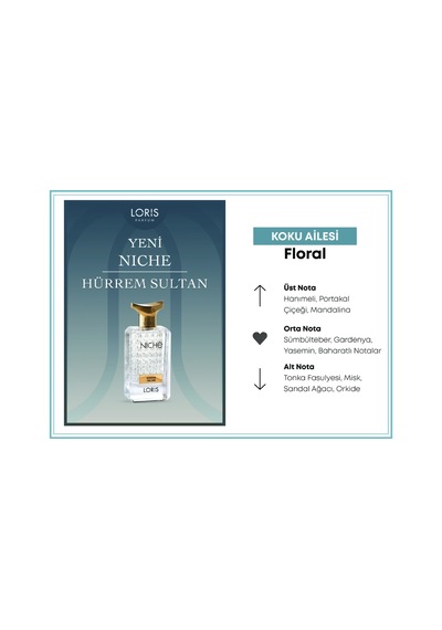 Niche Hürrem Sultan Parfüm 70 Ml Çiçek