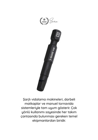 Allen 4 Mm Allen Bits Uç 5 Cm S2 Çelik Profesyonel Alyan Tornavida Ucu Manyetik Altıgen Vida Sökme