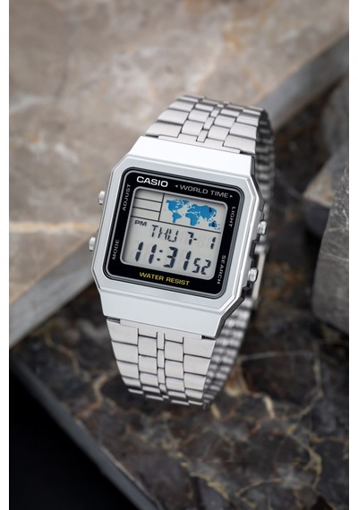 Casio A500wa-1df Erkek Kol Saati Metalik