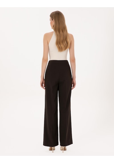 Pierre Cardin Kadın Kahverengi Pantolon 50319006-vr029