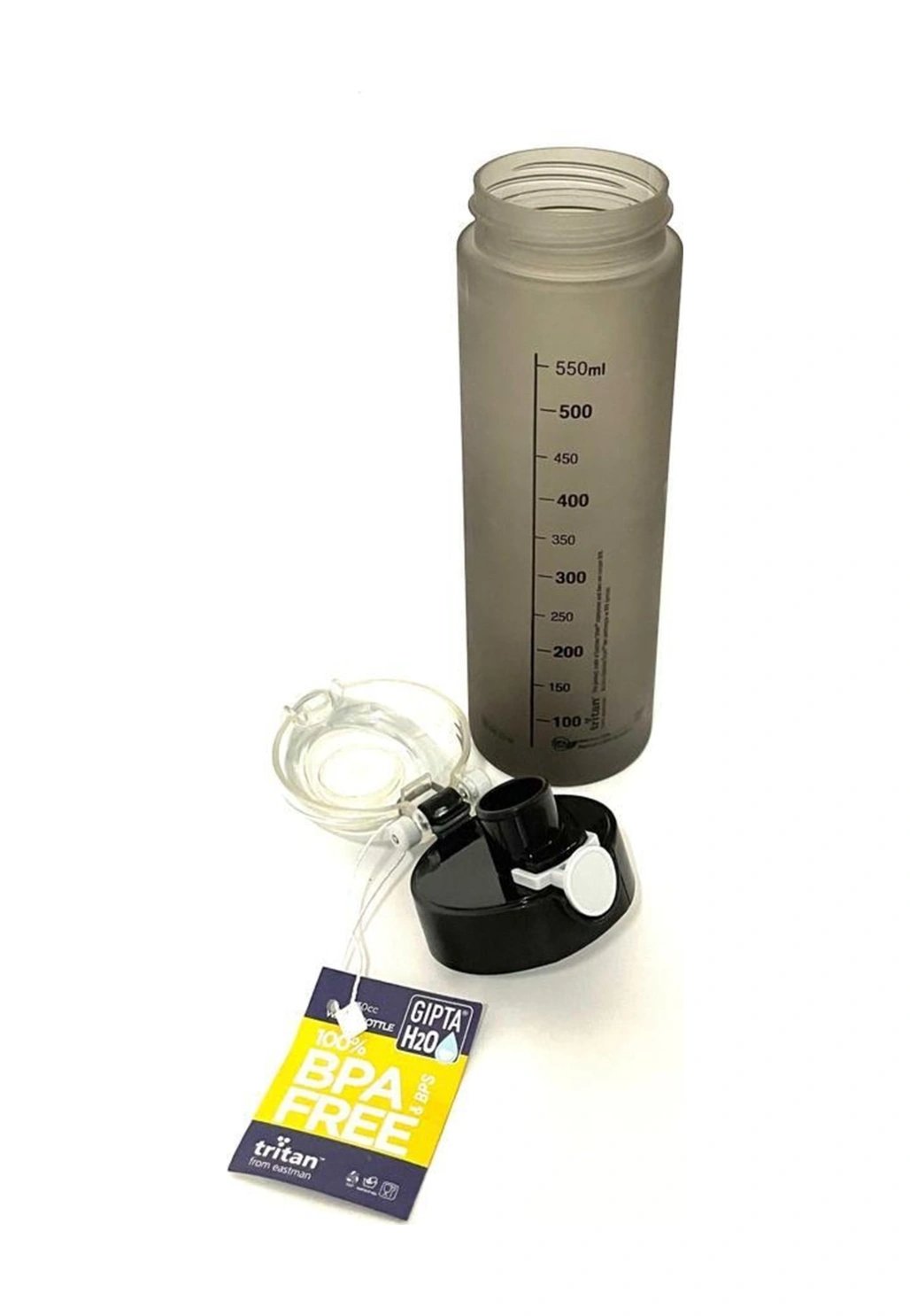 Siyah Belıeve Tritan Matara 600ml Siyah